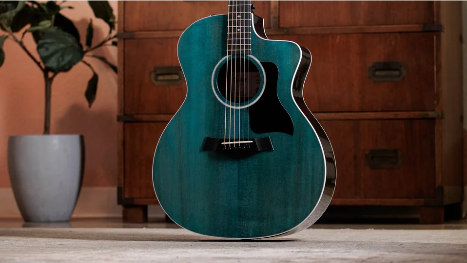 214ce Plus Special Edition, Trans BlueSapeleアコースティック